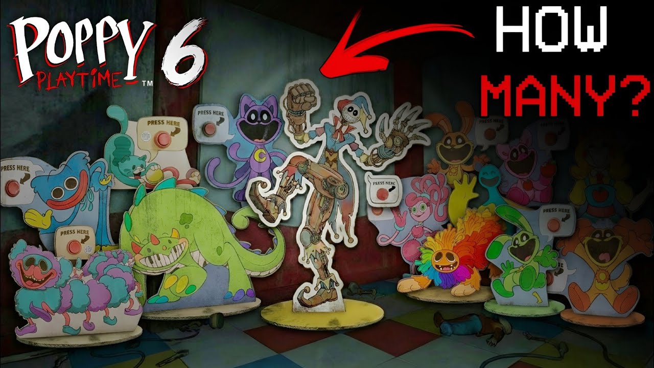 Сколько сирот компания Playtime Co. превратила в игрушки во вселенной Poppy Playtime Universe!