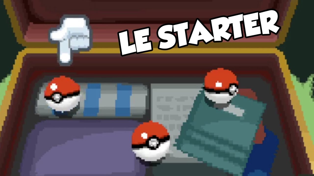 POKÉMON PLATINE #1 - QUEL STARTER VA ME RÉGALER ?