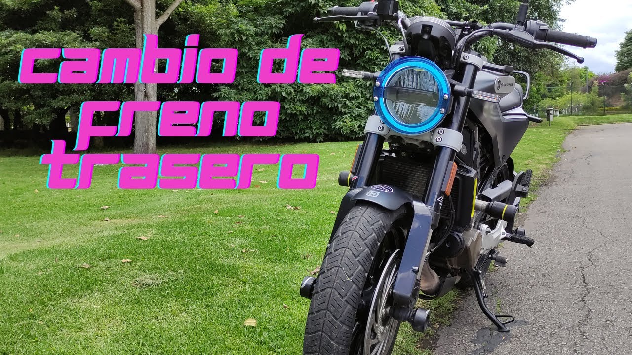Cambio de Freno Trasero en SVARTPILEN bybre o brembo