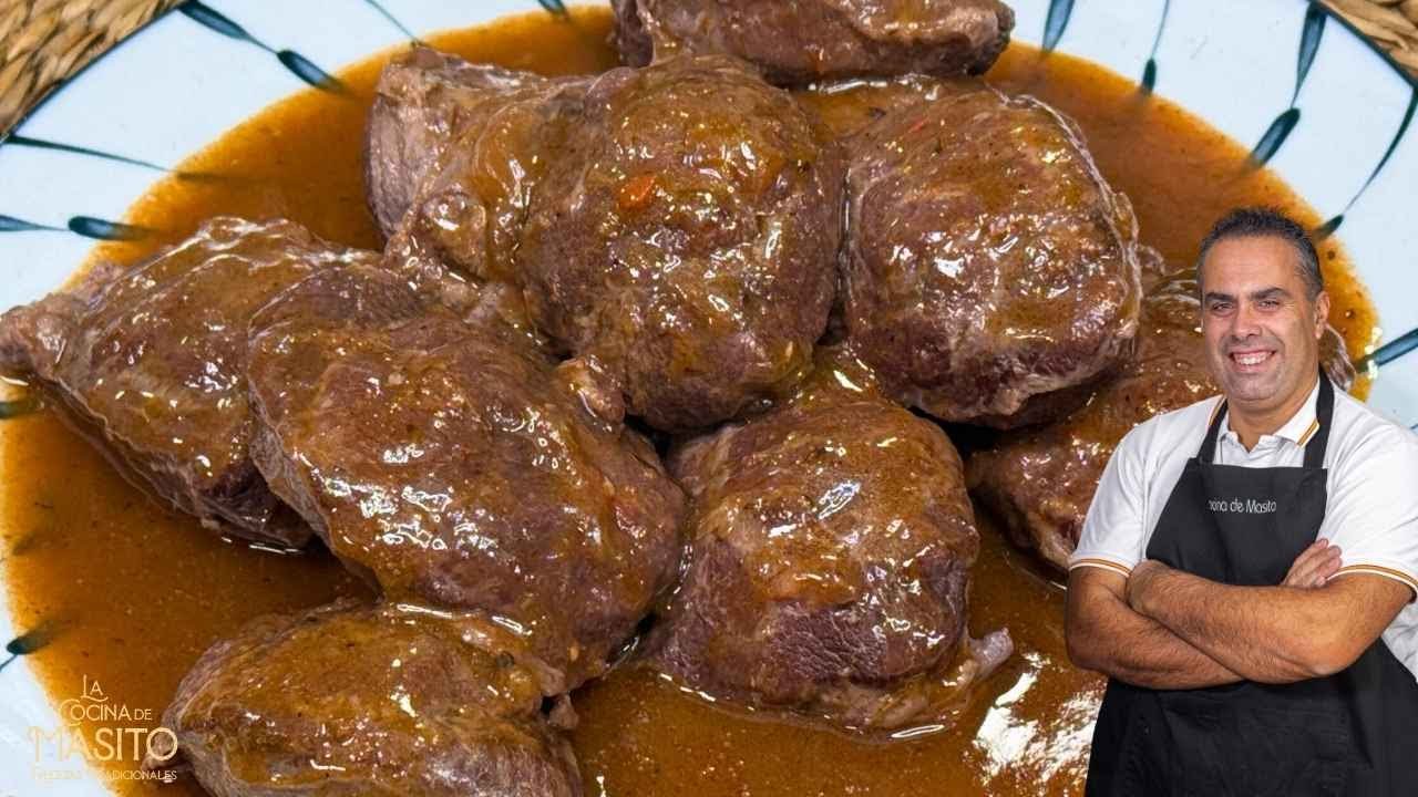 Carrilleras de cerdo tradicionales