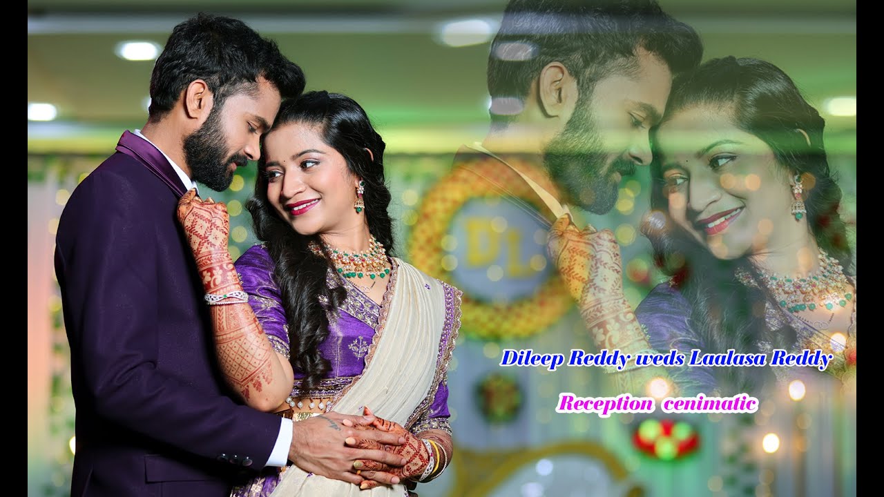 Dileep Reddy weds Laalasa Reddy  Reception cenimatic # Hampi studios #7569269418