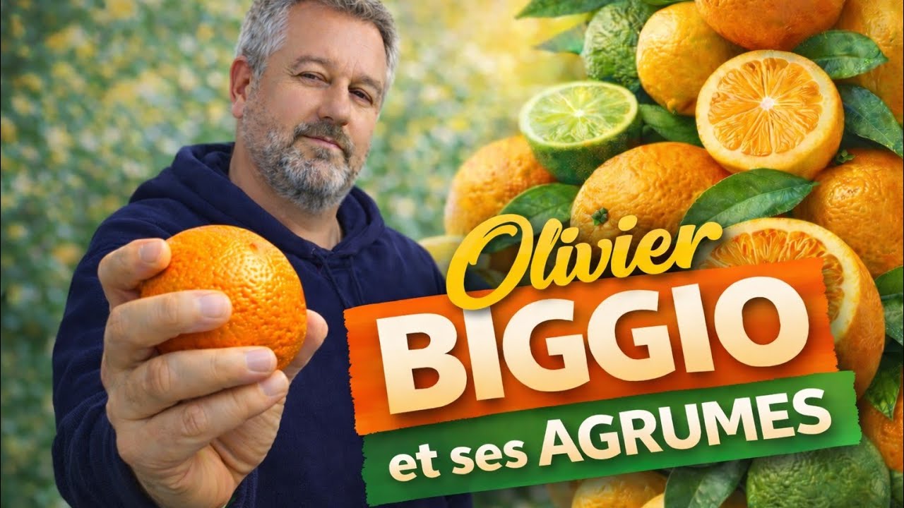 Olivier BIGGIO et ses agrumes rustiques 🍊