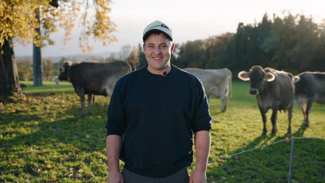 Lukas Ackermann aus Neukirch-Egnach TG und die Haltung von Milchk&uuml;hen