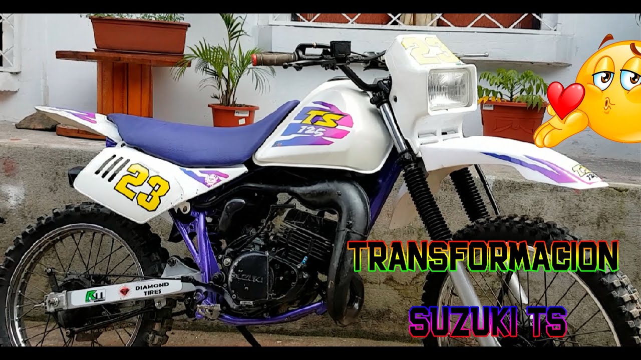Reconstruccion de mi primera suzuki TS125