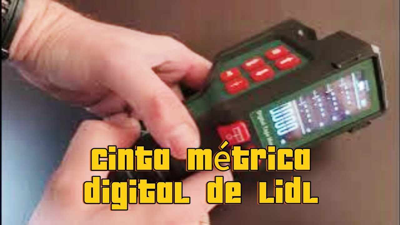 PARKSIDE cinta métrica digital recargable PDMB A1 folleto final marzo 2025 📏📐