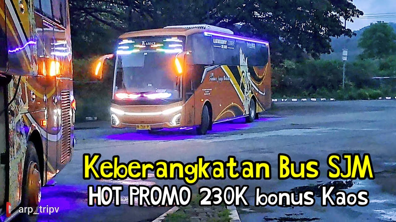 HOT PROMO Bus Terbaru  SJM (Sumber Jaya Makmur)  Pribumi Tirtomoyo Wonogiri Trip-3