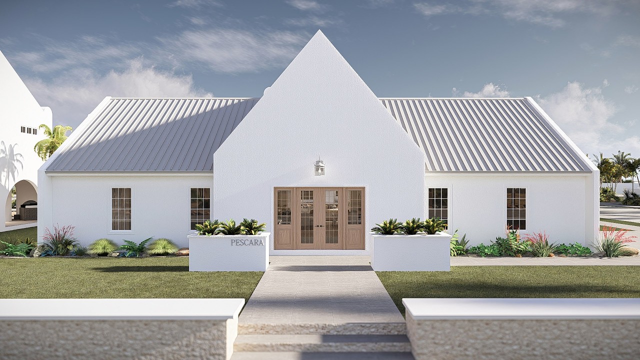 Bermuda Style House Plan | Pescara