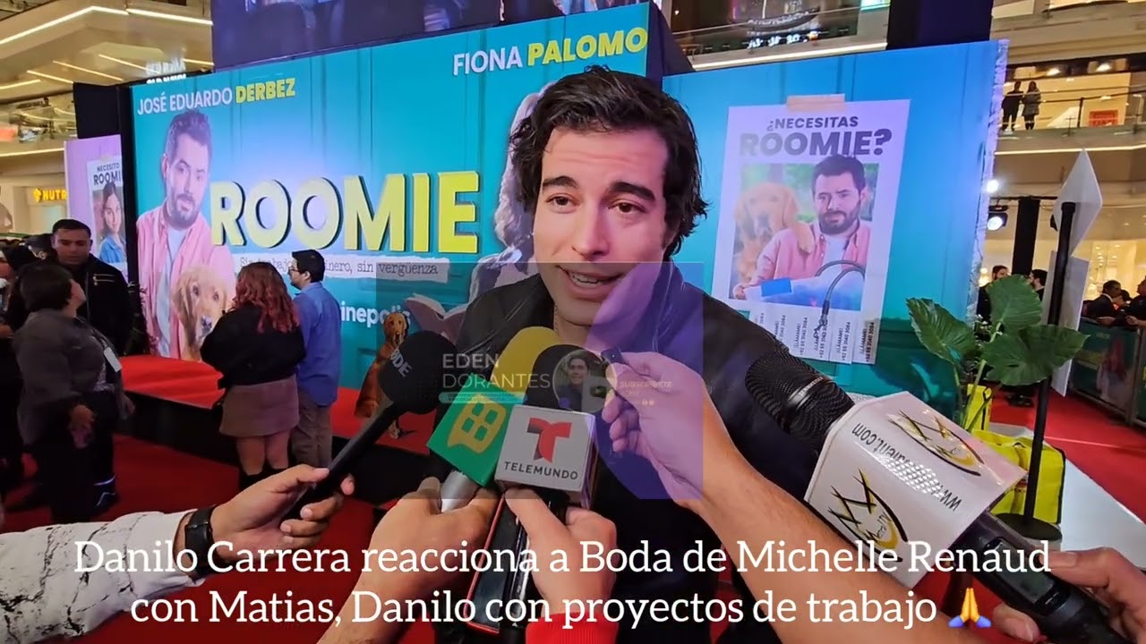 Danilo Carrera reacciona a Boda de Michelle Renaud con Matias, Danilo con proyectos de trabajo 🙏