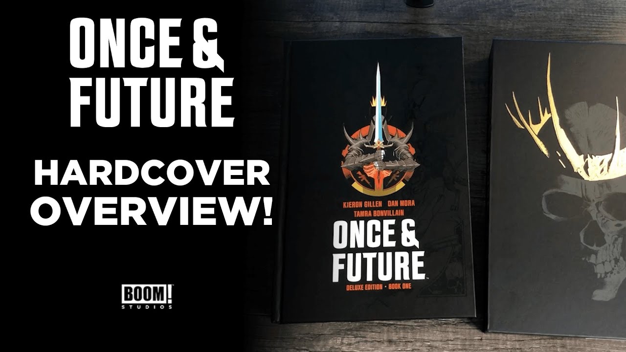 HARDCOVER OVERVIEW: ONCE & FUTURE DELUXE EDITION SLIPCASE | This Art is AWESOME!