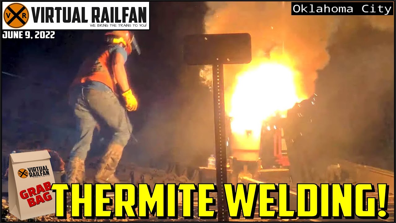 THERMITE RAIL WELDING, DARWIN CANDIDATES, LORAM RAIL GRINDER, GREAT RACES, FULL SPREAD HAWK 6/9/2022