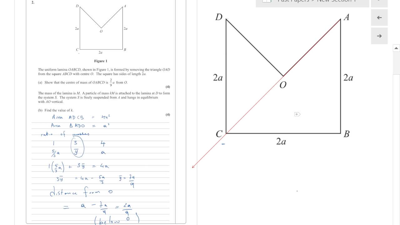 M2 Edexcel June 2015 part 1 qu 1,2,3