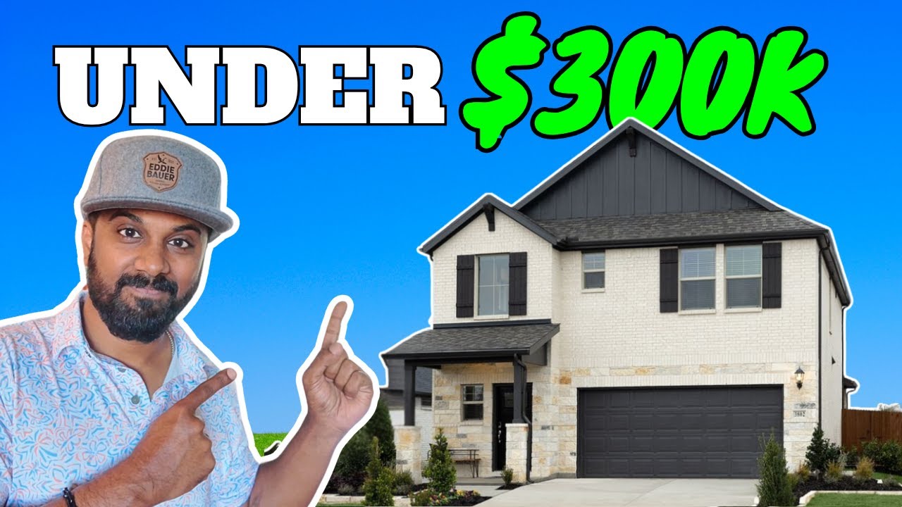 New Homes in McKinney UNDER $300K | Full Tour of Meritage Homes in Southridge + Builder Incentives!