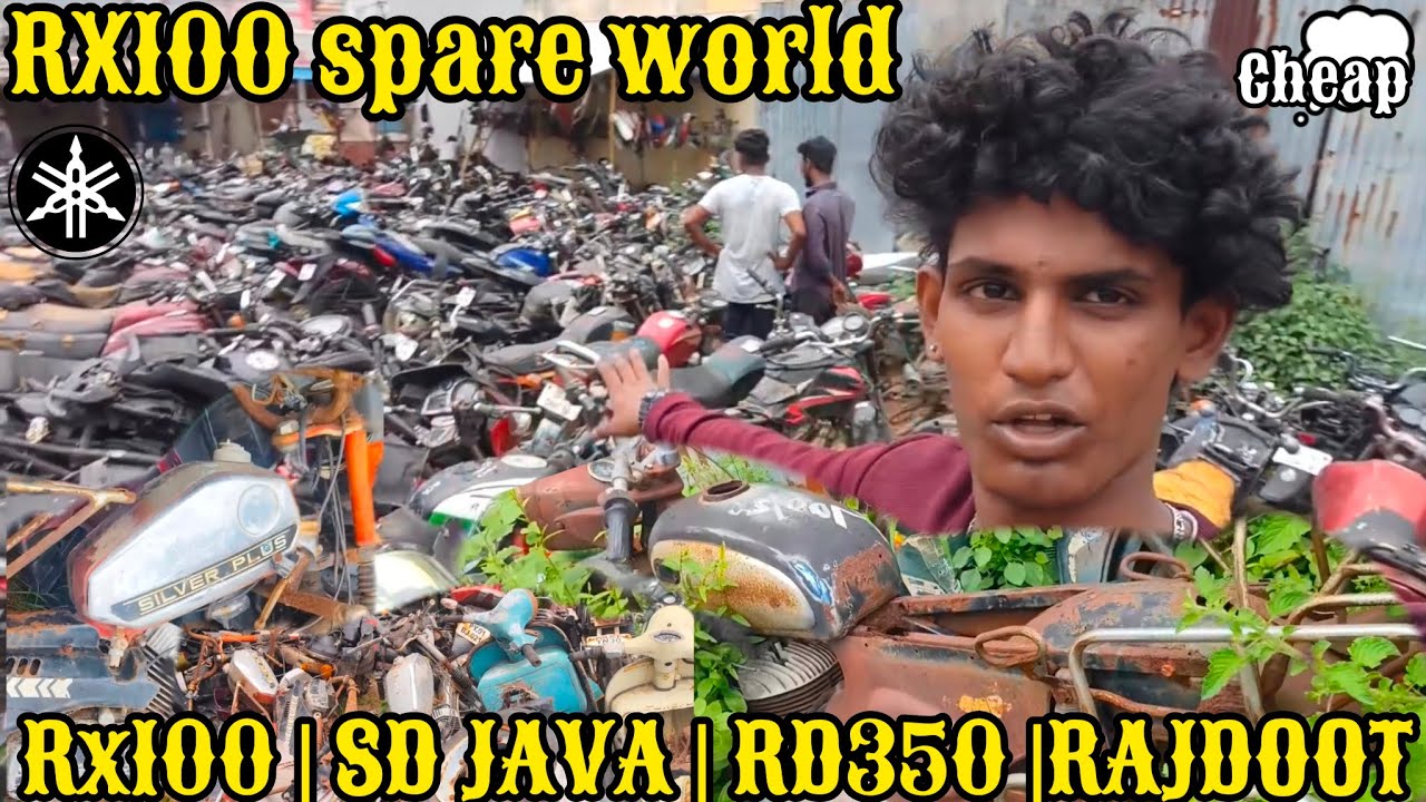 💥RX100 |JAVA |RXZ |RD350 sales|Monster bike world all bike old  spares available😱 low price #sale