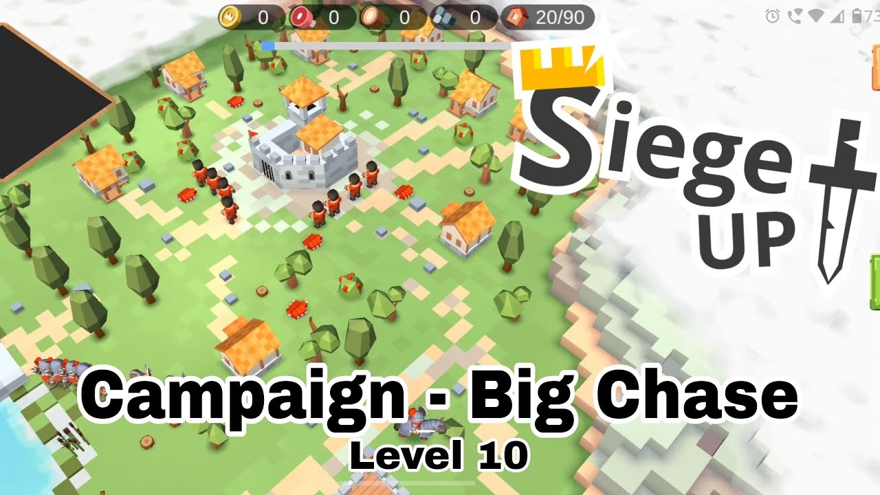 RTS Siege Up - Big Chase Level 10