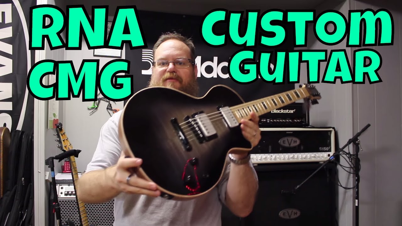 EPIC GUITAR UNBOXING with RNA Music CMG #1 of 5 Custom!