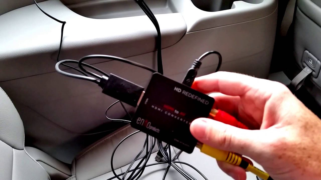 Connecting AV to HDMI in 2014 Honda Odyssey