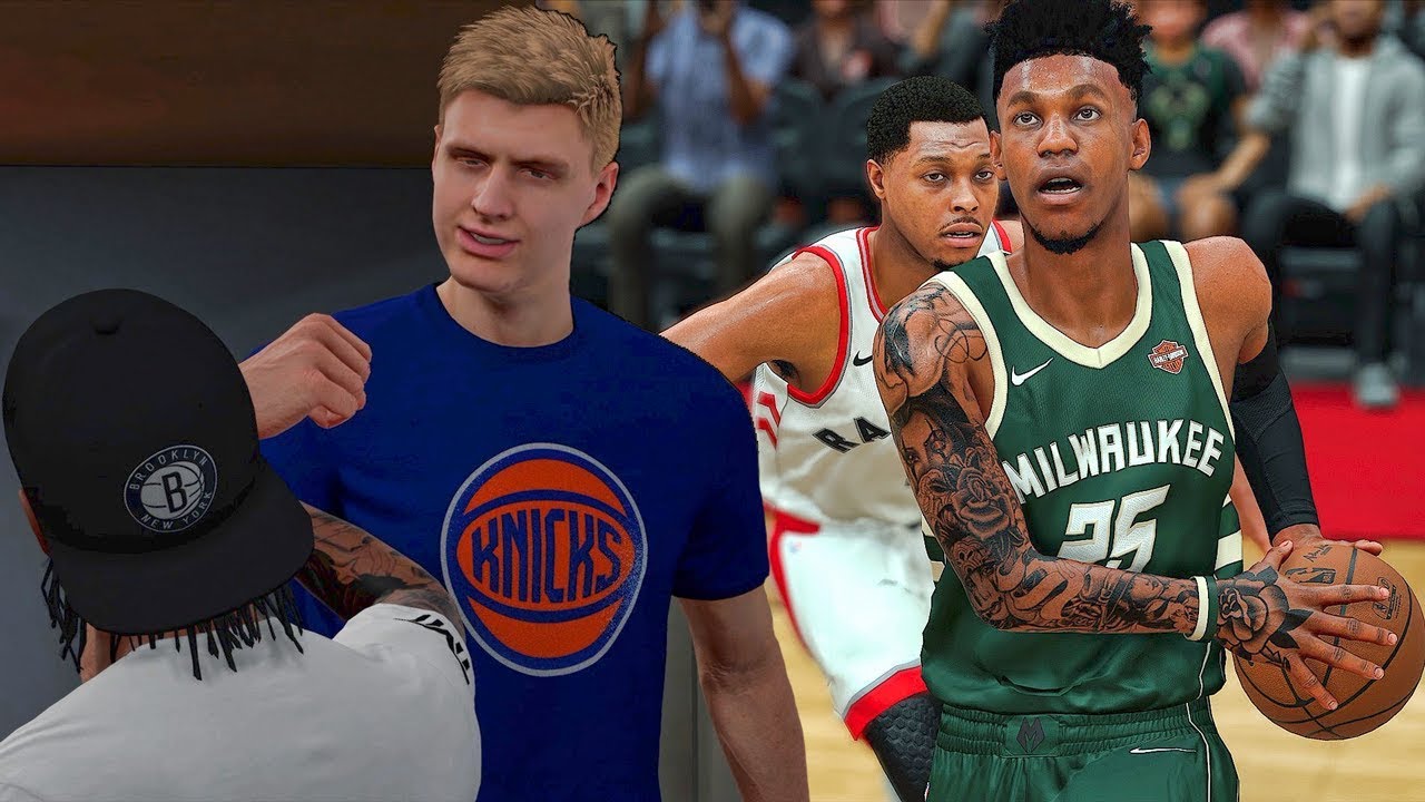 Porzingis Trying To Recruit? Derozan Trash Talk Backfires On Lowry Ankles | NBA 2k18 MyCareer #9