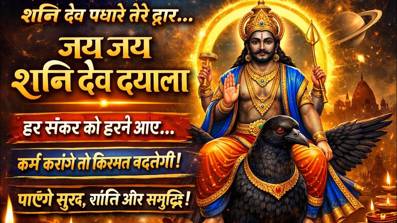 Shani Maharaj New Bhajan 2026 | जय जय शनि देव दयाला | शनिवार स्पेशल भक्ति गीत