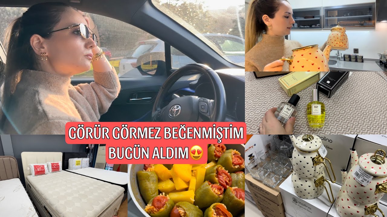 YATAK VE BAZA SORDUM❗️MUTFAĞIMA YAKIŞACAK🥰YENİ KASELER İYİ OLDU✅KIZIM İSTİYORDU HEMEN YAPTIM😊GEZDİK