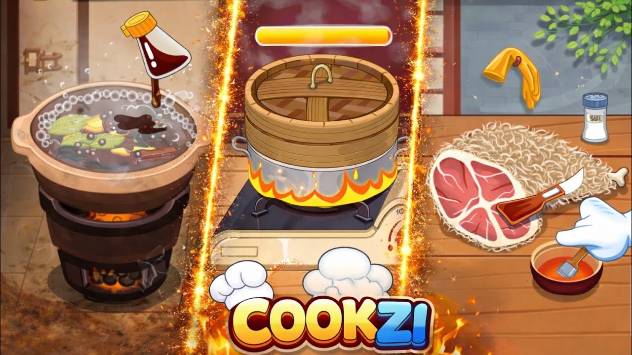 Extreme Cooking Challenge! Making Delicious Food in Cookzi | Satisfying Cooking Gameplay  | ASMR
