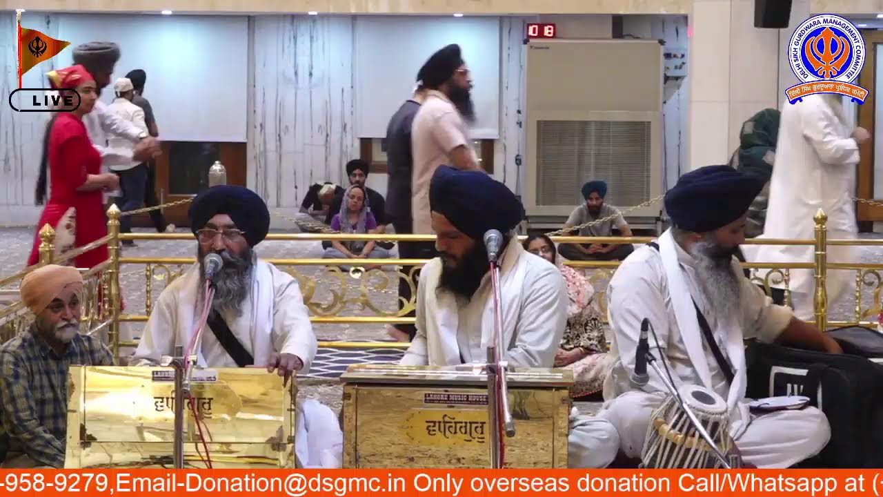 15/4/2026 Official DSGMC | Gurbani Kirtan |  Live Gurdwara Bangla Sahib