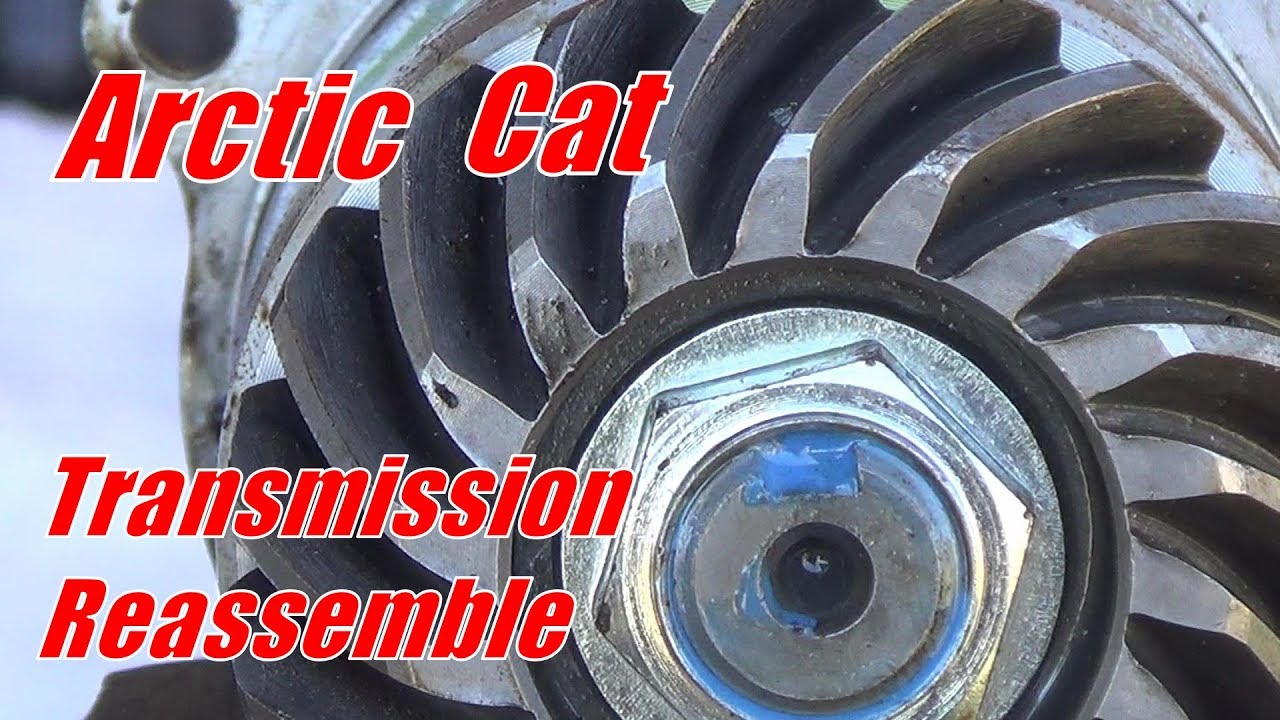 Arctic Cat Transmission Reassemble