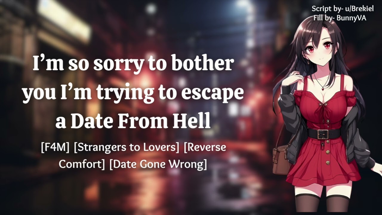 [F4M] [Strangers to Lovers] [Romance] You save a cute girl from a bad date ASMR Roleplay