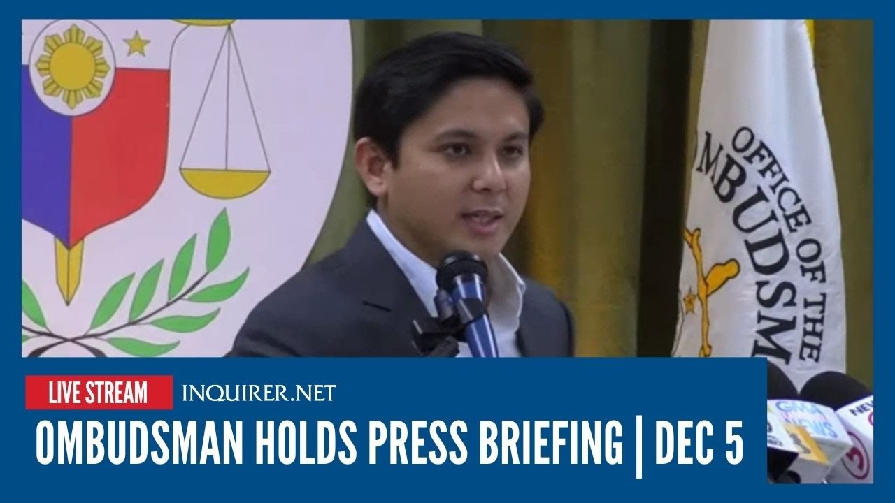 LIVE: Ombudsman holds press briefing | Dec 5