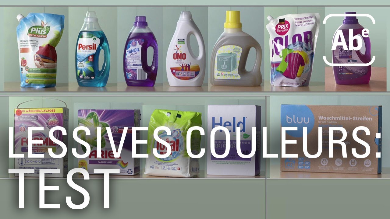 A Bon Entendeur | Couleurs et efficacité : le grand test des lessives
