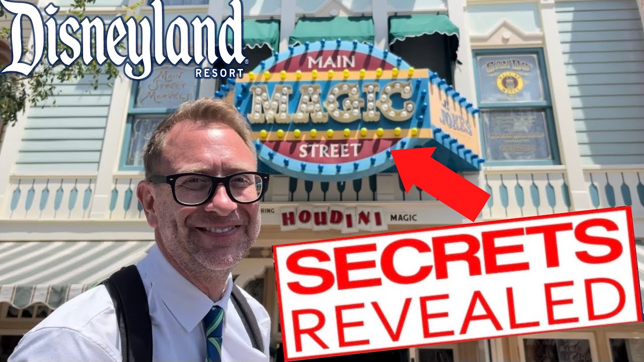 Disneyland DEEP DIVE Secrets Revealed | Who Put MAGIC CARDS On The Ceiling and WHY?