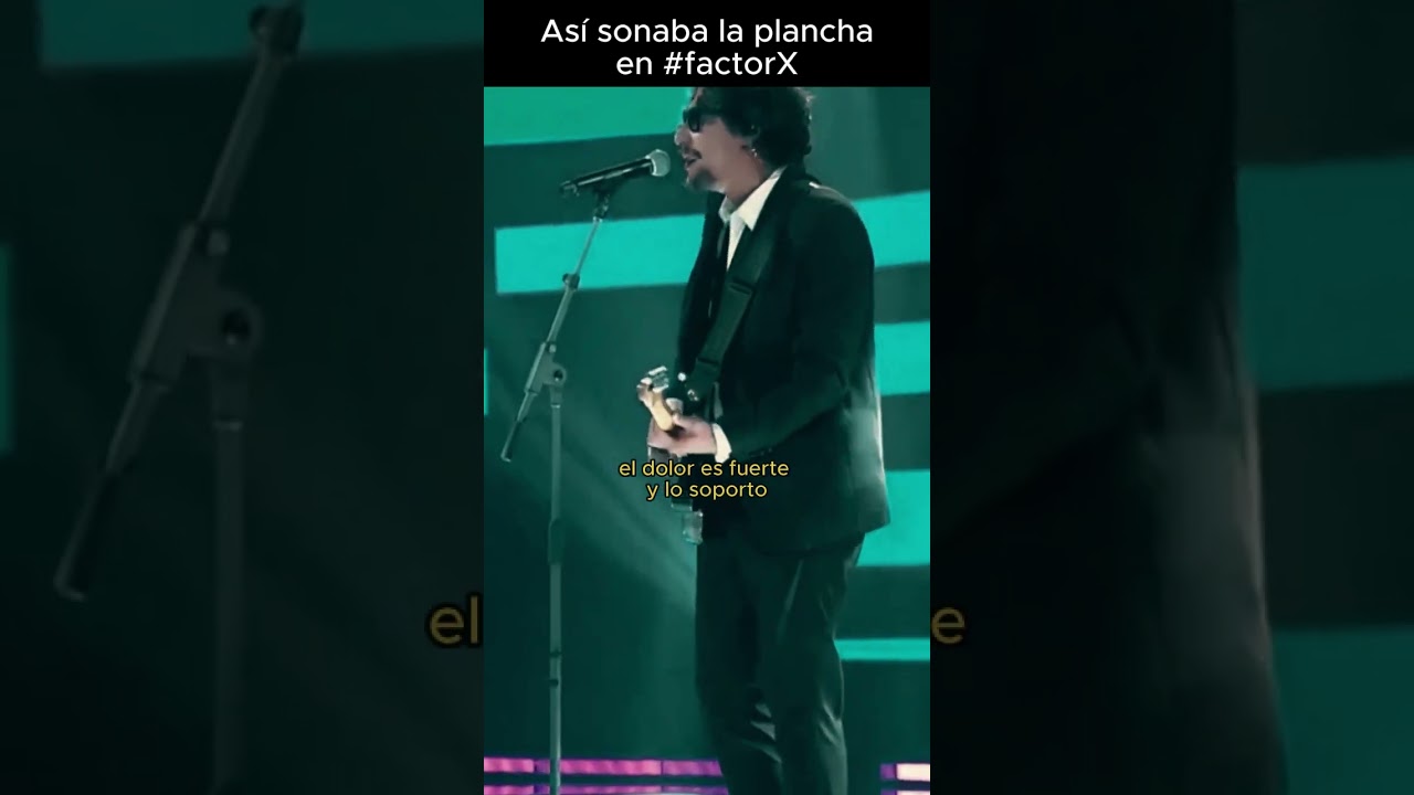 As&iacute; sonaba en #factorx