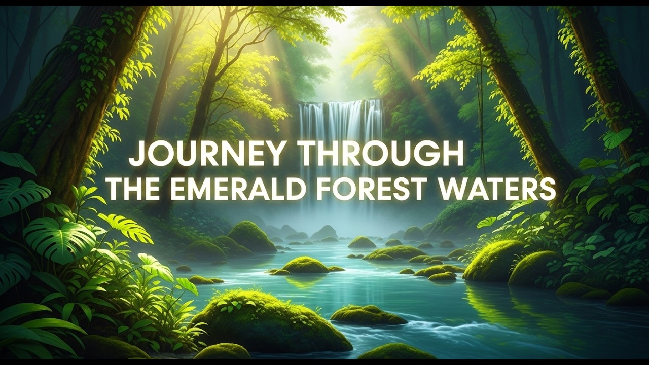 JOURNEY THROUGH THE EMERALD FOREST WATERS | Deep Relaxation | Nature Sounds