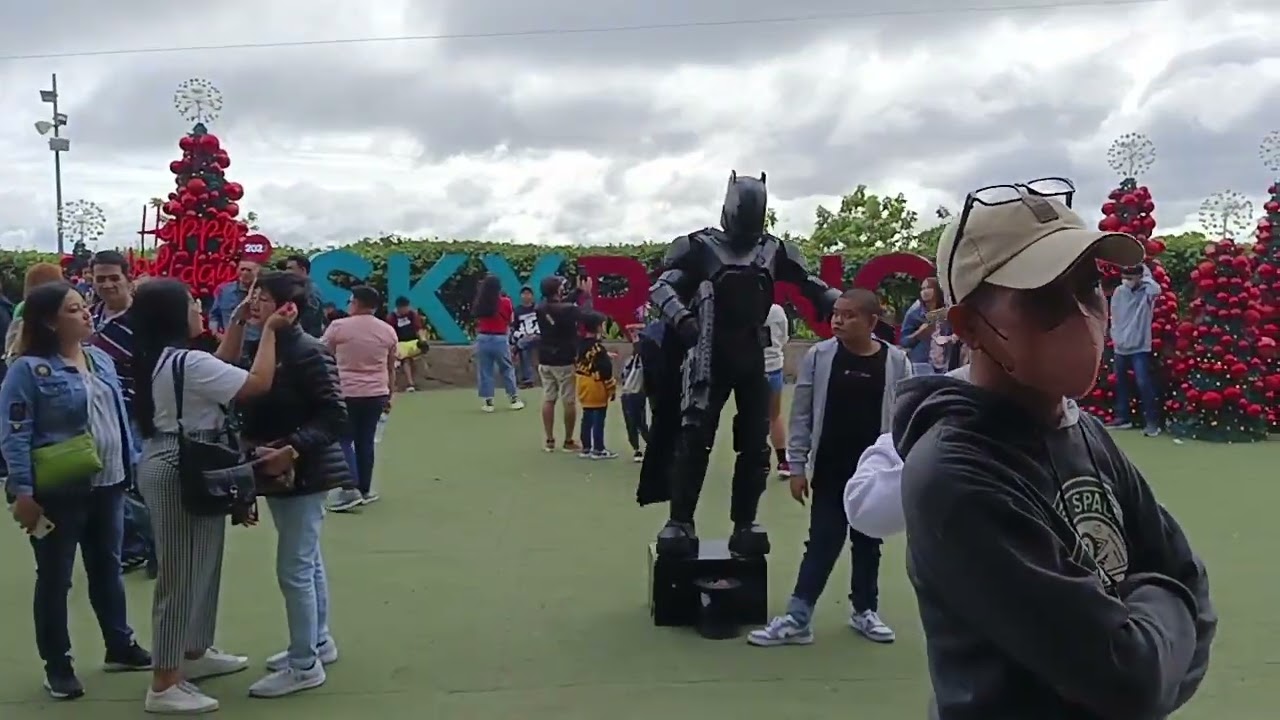 Batman,spiderman,greenman at Sky Ranch Tagaytay,