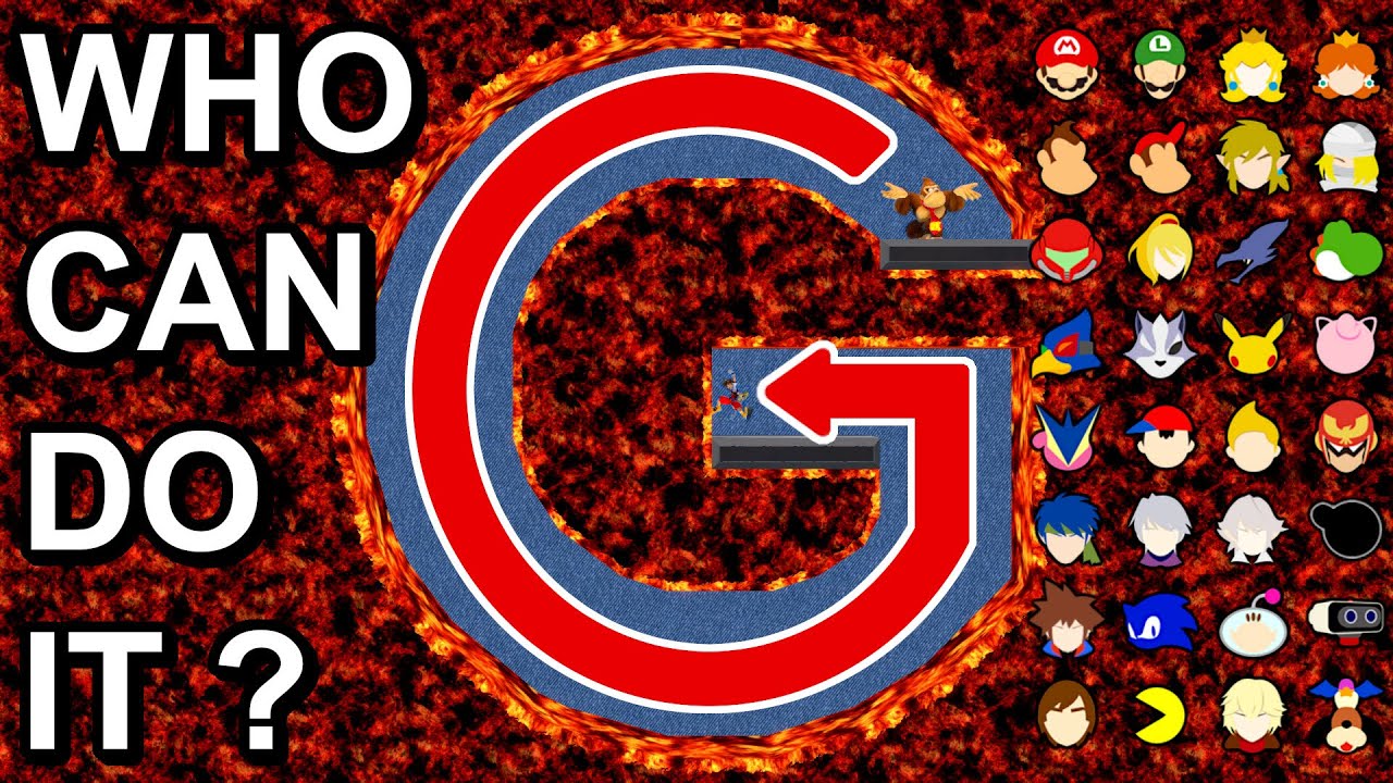 Who Can Make It? Lava G Tunnel  - Super Smash Bros. Ultimate
