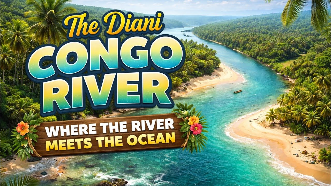 Diani Congo River #congoriver #congobeats #riverlife #tourism #dianilife #travel #congo #vacation 