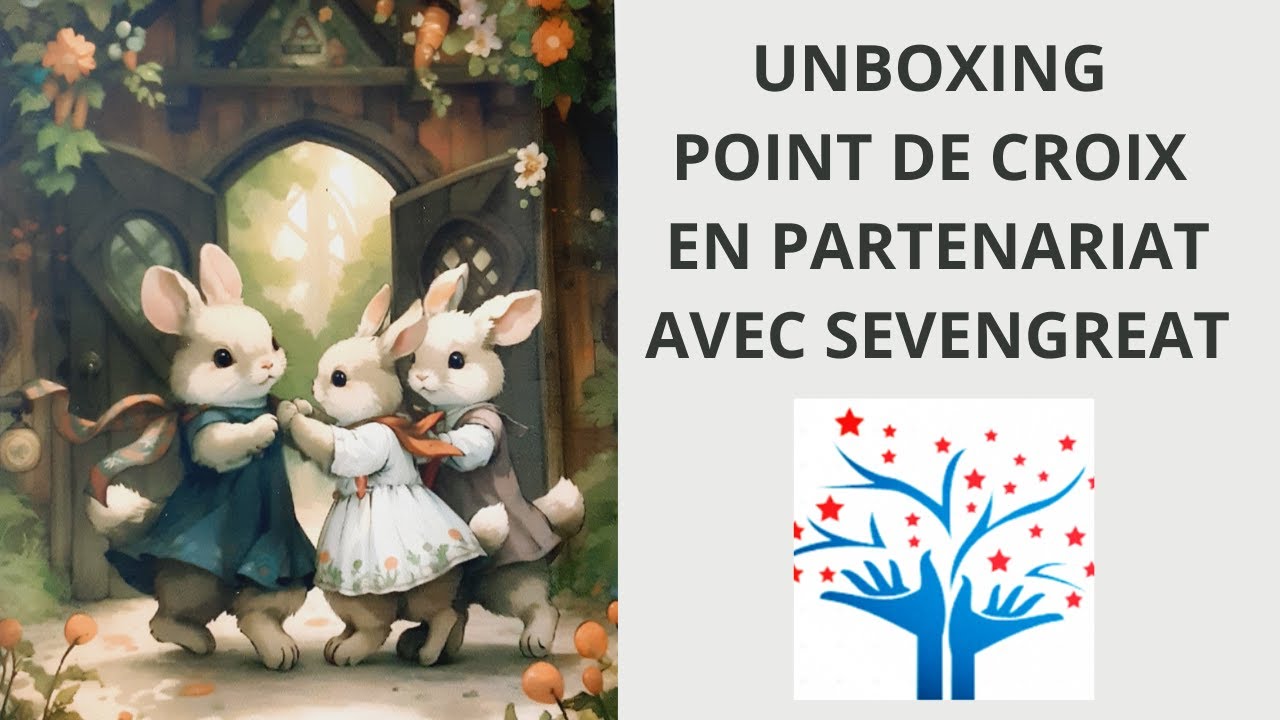 UNBOXING #pointdecroix #crossstitch #sevengreat # sevengreat black Friday #black Friday sale