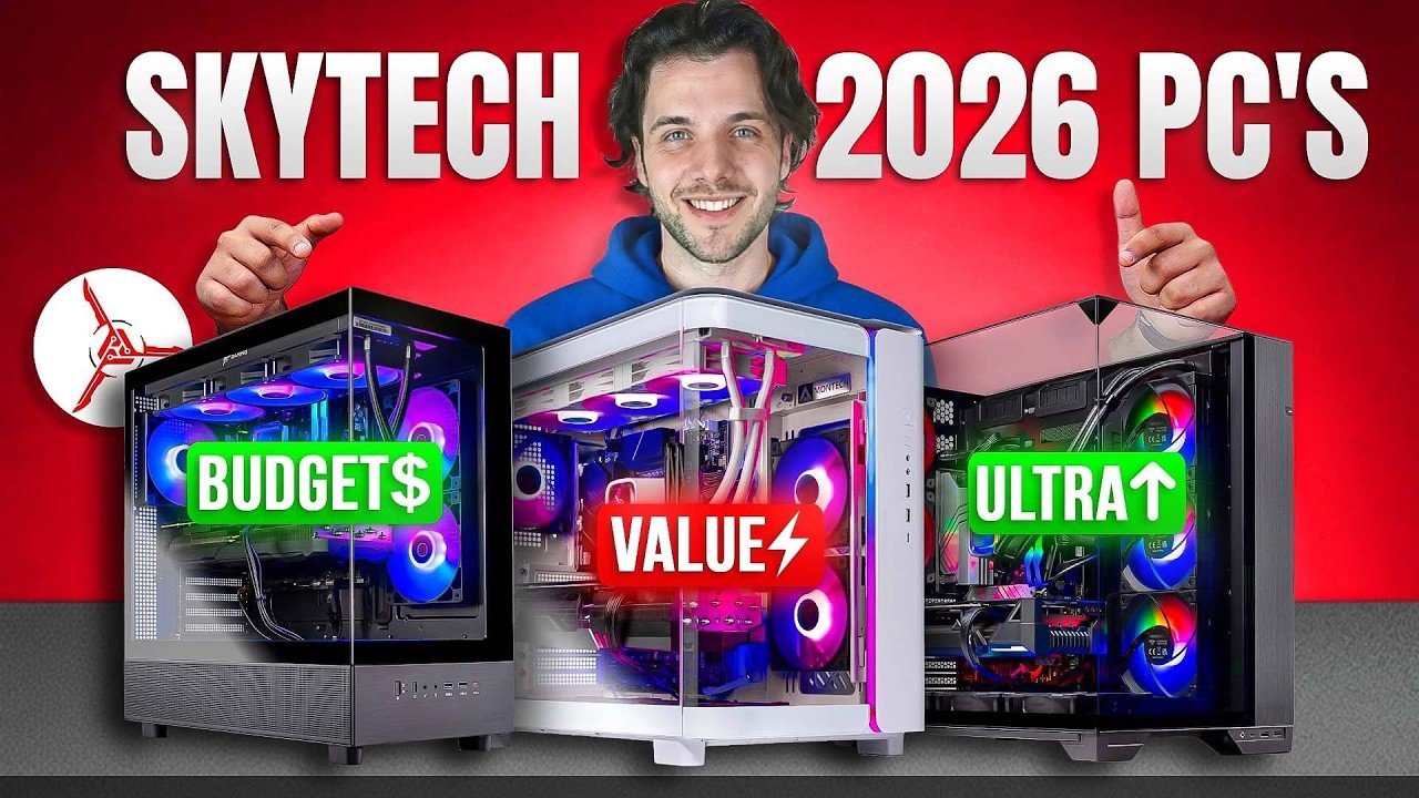 Best Skytech Prebuilt Gaming PCs February 2026 [ For Every budget ] 🔴