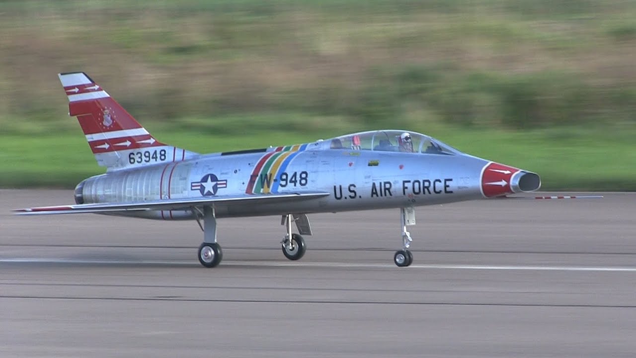 RC F-100F Super Sabre - Jet Power Event 2019