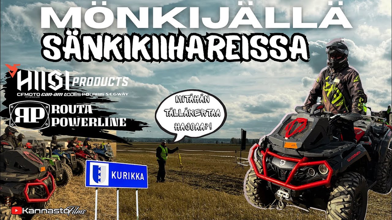 KISOISSA MÖNKIJÄLLÄ! | Sänkikiiharit Kurikassa - LakMk