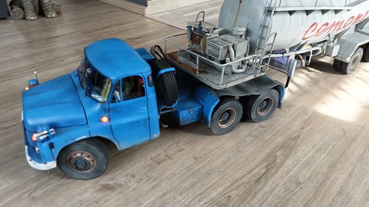 rc Tatra 148 + návěs na cement