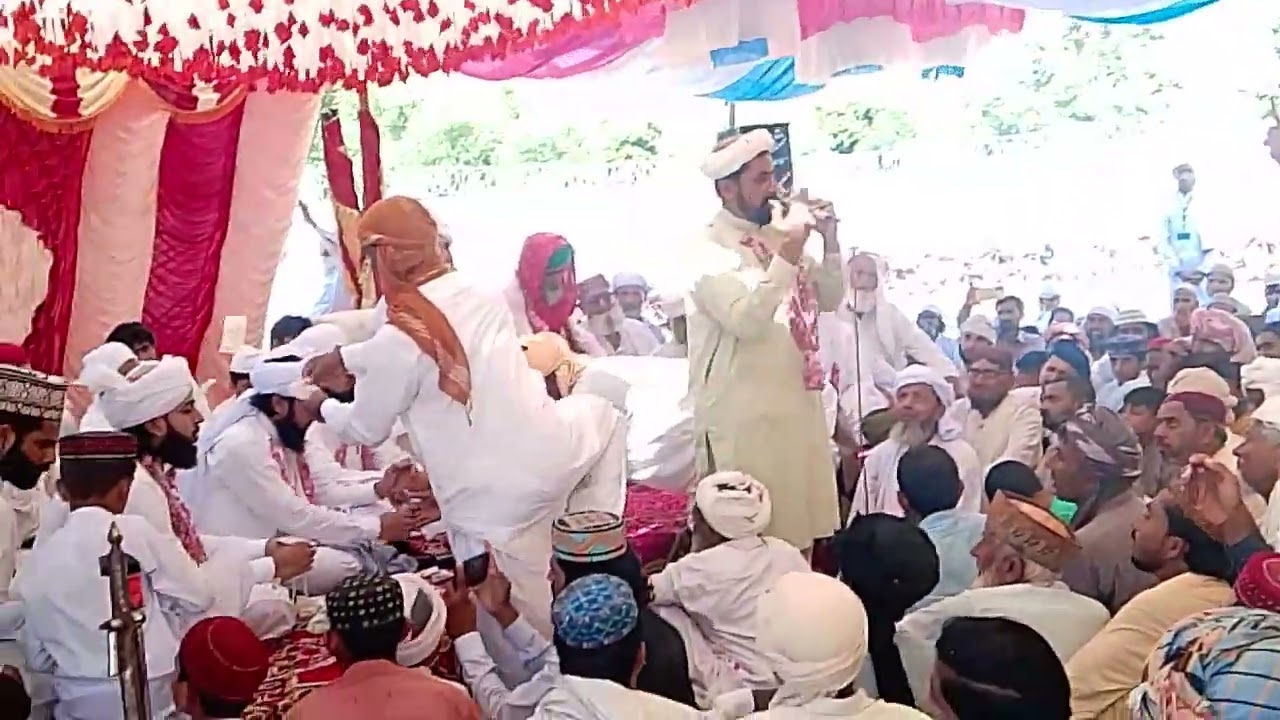 عبدالمجید موج صاحب حضرت اویس پاک کی شان بیان کرتے ہوئے 