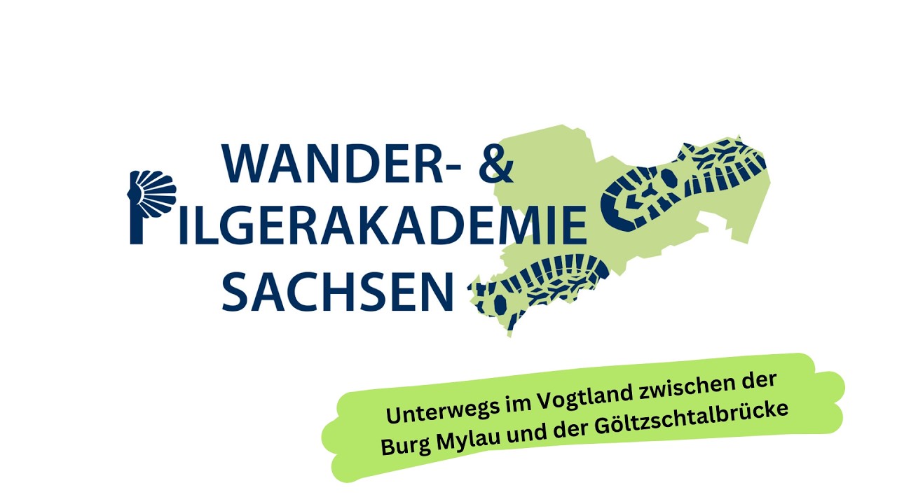 Unterwegs im Vogtland zwischen der Burg Mylau und der Göltzschtalbrücke
