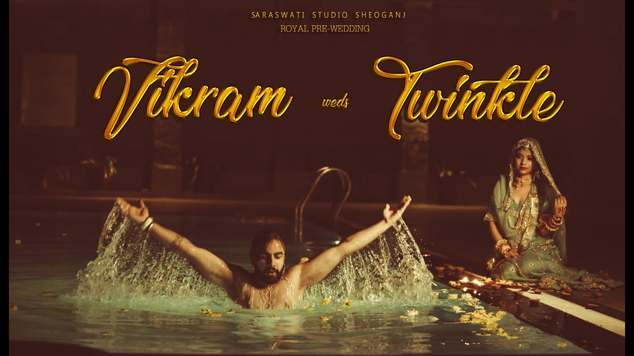 Vikram & Twinkle | Royal Pre-wedding | Udaipur.Rajasthan | Saraswati Studio |