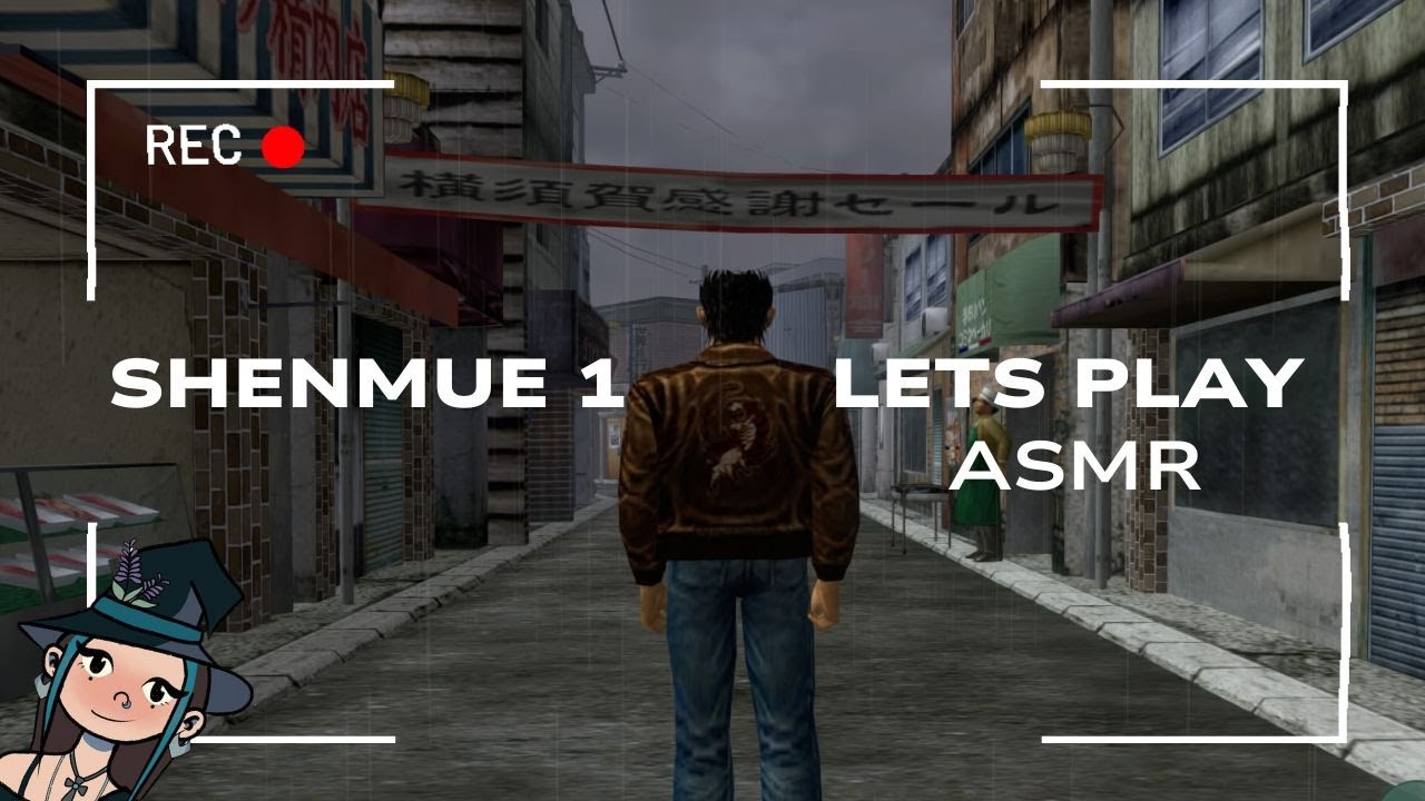 LETS PLAY ASMR Shenmue 1 | Nostalgic No-Commentary Walk Around Shenmue 1 | Relaxing Gameplay 🥋🐉🏮🎮