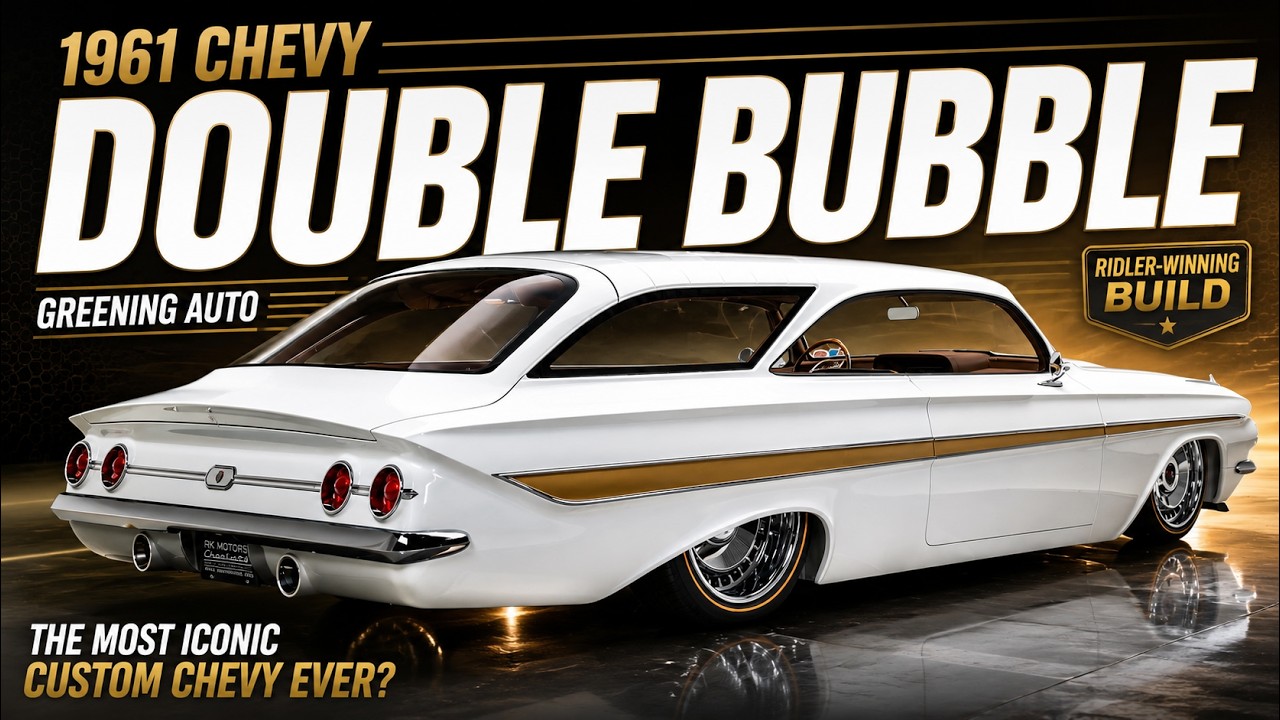 1961 Chevrolet Bubble Top Wagon 'Double Bubble' From Greening Auto Company