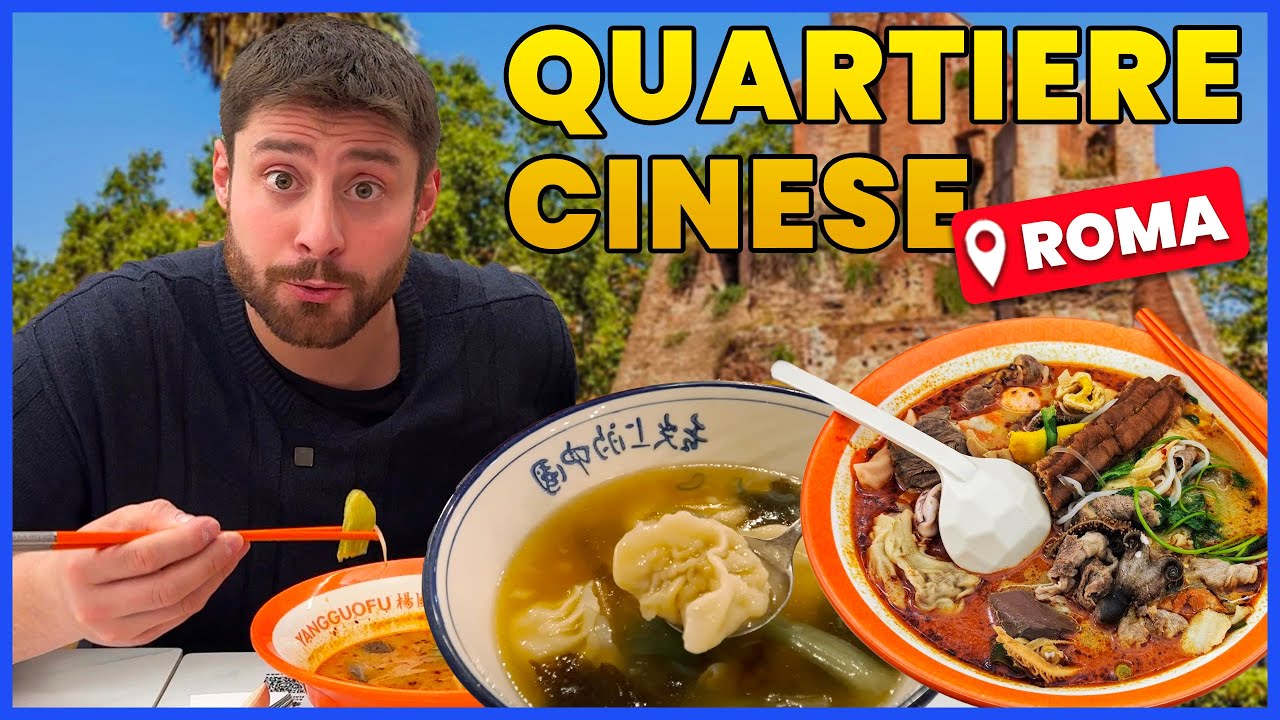 COSA SI MANGIA nel QUARTIERE CINESE di ROMA con GABRIELE MAINETTI | PRATTQUELLO