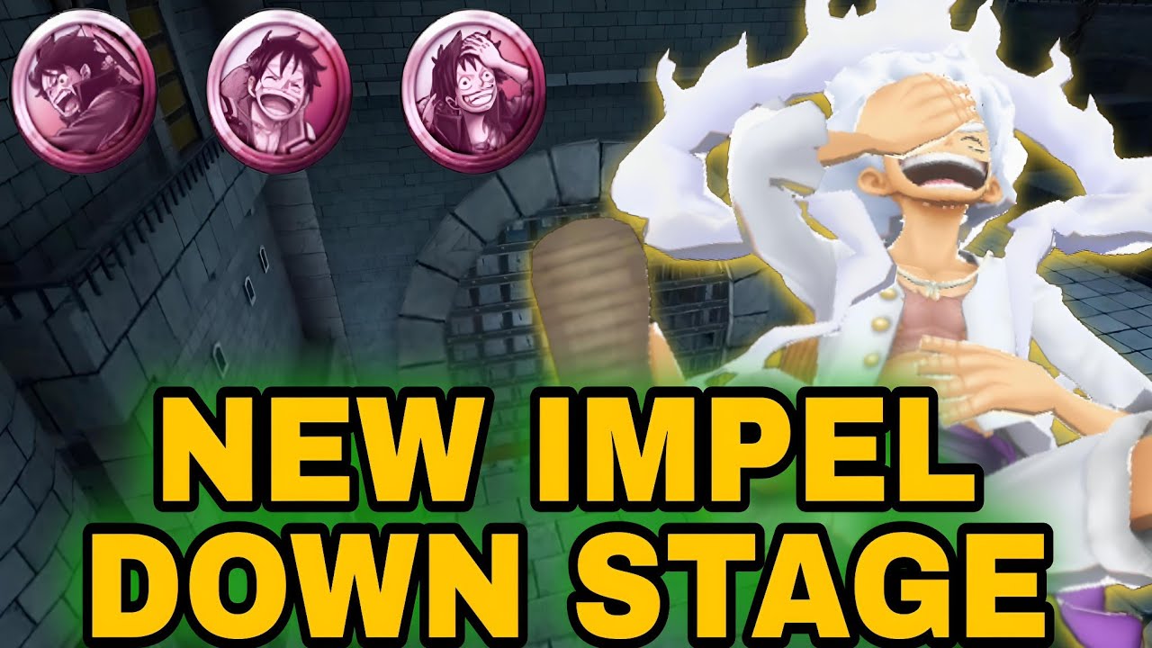 NEW IMPEL DOWN STAGE IS BEST FOR GEAR5! 😤 | ONE PIECE BOUNTY RUSH OPBR SS LEAGUE BATTLE