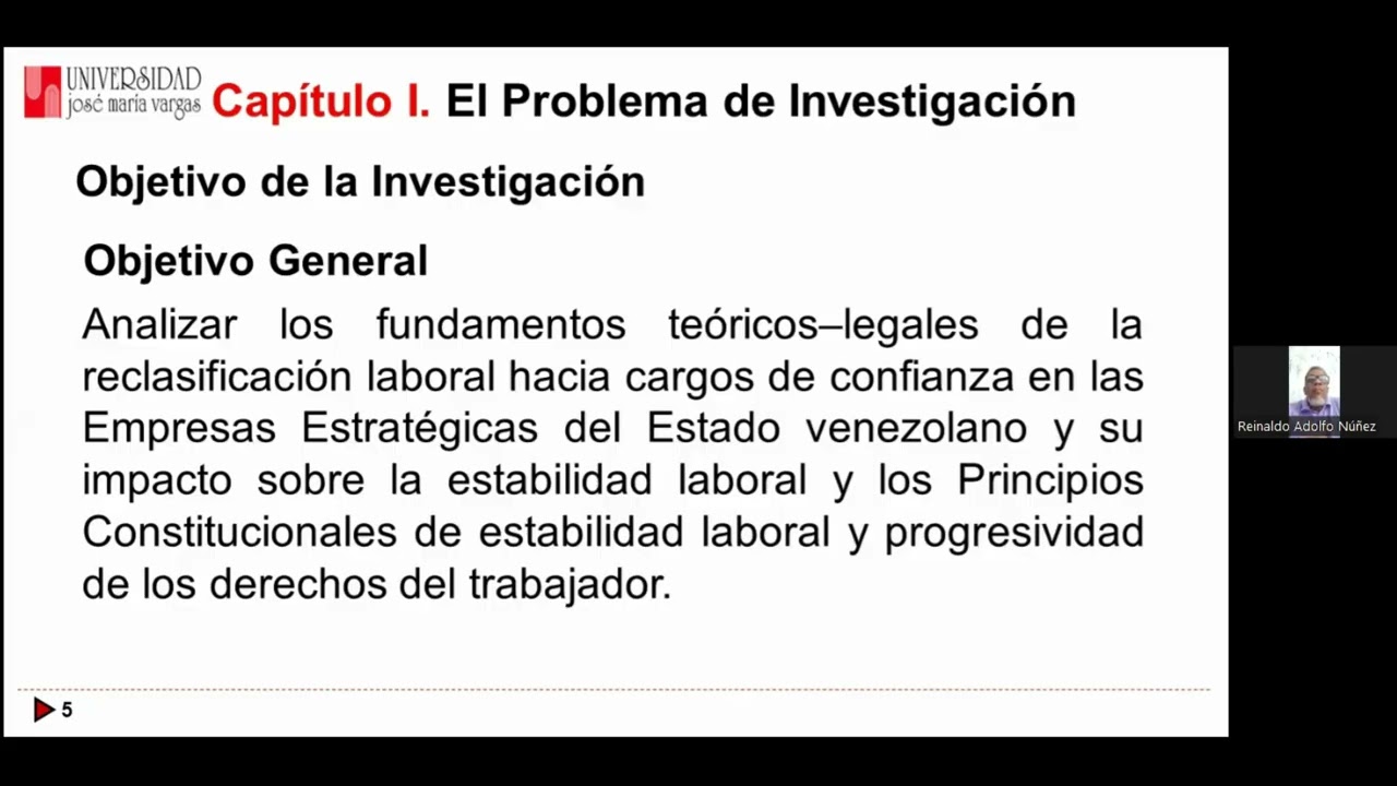 DEFENSA ORAL PROYECTO FINAL INVESTIGACION SEMINARIO I