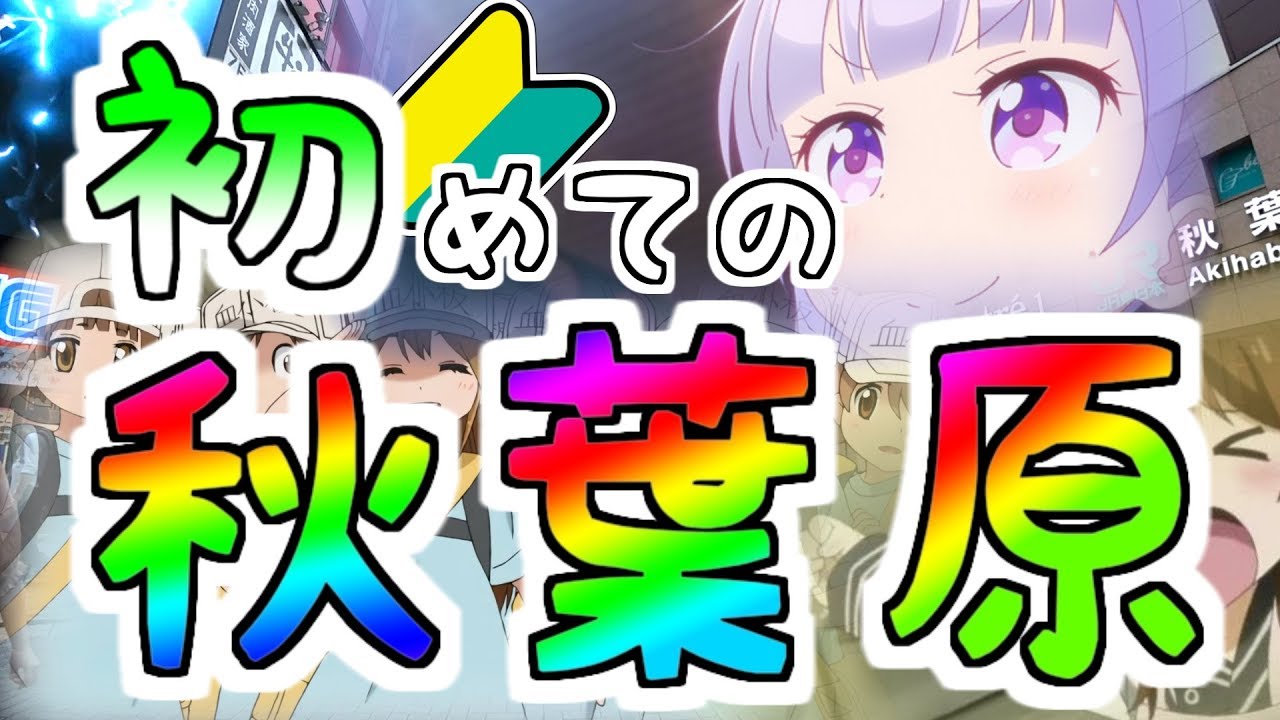 （初心者） 初めてでも秋葉原を楽しみたい！ （オススメ） Even beginners enjoy Akihabara.