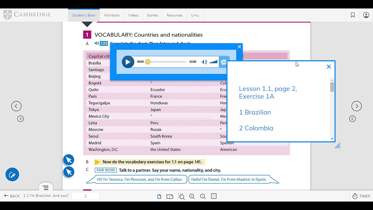 Cambridge EVOLVE Level 1 Presentation Plus